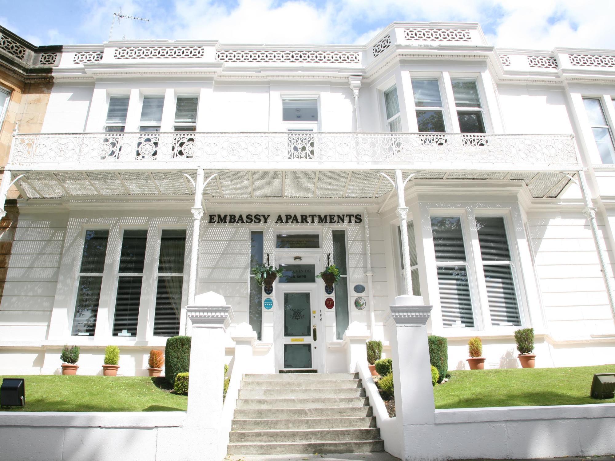 Embassy Apartments Глазго Экстерьер фото