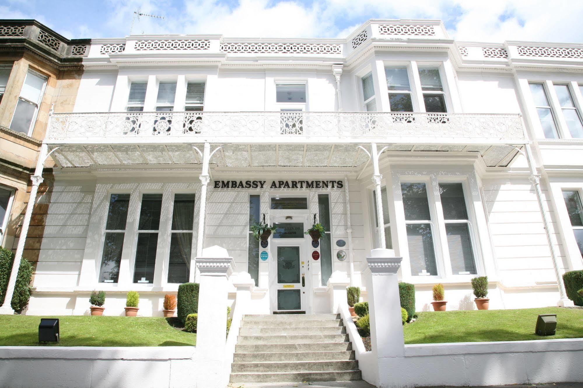 Embassy Apartments Глазго Экстерьер фото